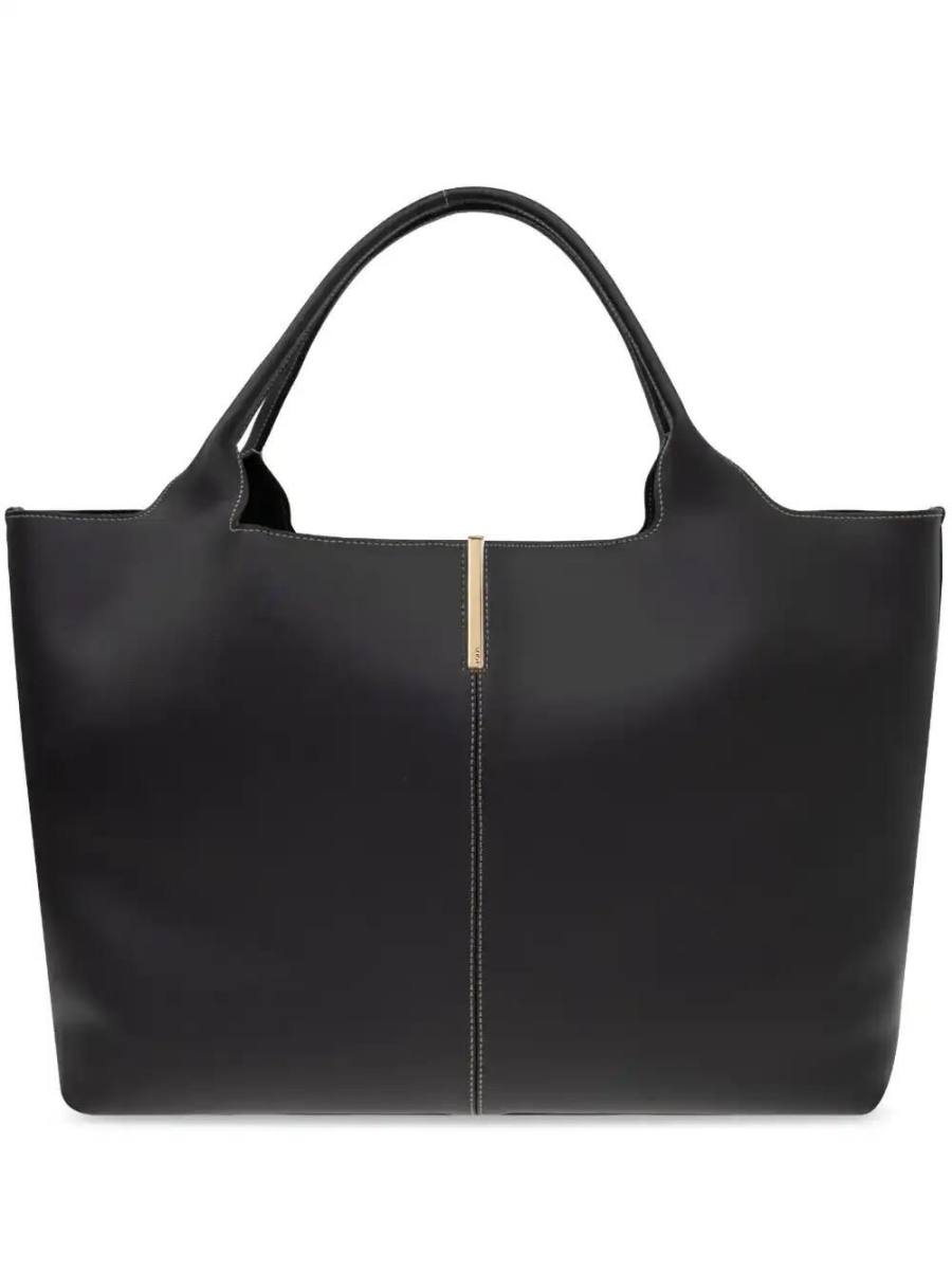 medium leather tote bag