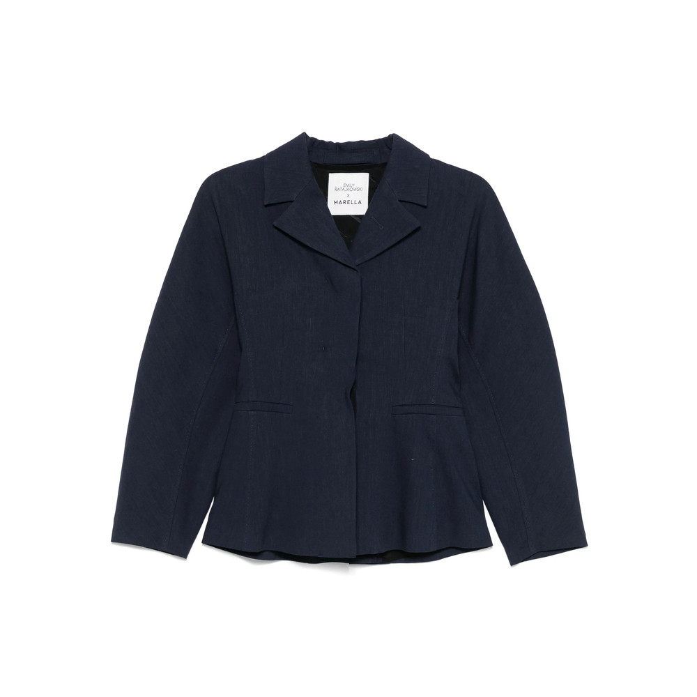 Marella X Emily Ratajkowski Rpunded Blazer