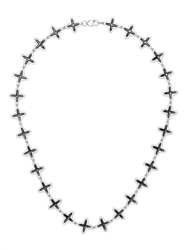 Clover diamond necklace