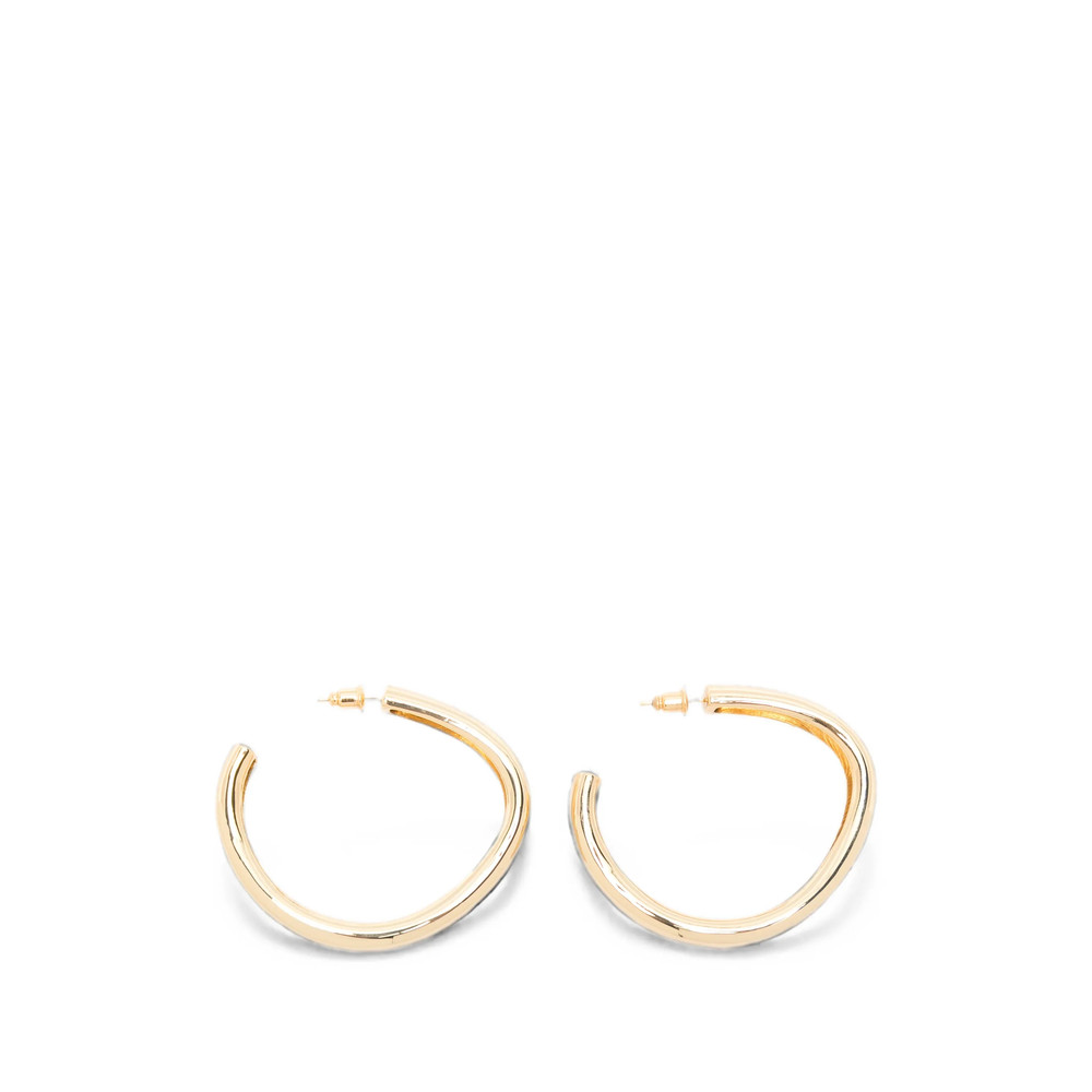 Joseph Bean XL Organic-shape Hoop Earrings