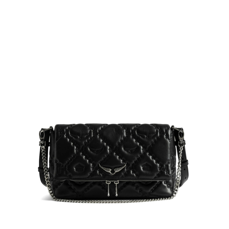 Zadig & Voltaire Rock II Quilted Chain Crossbody Bag