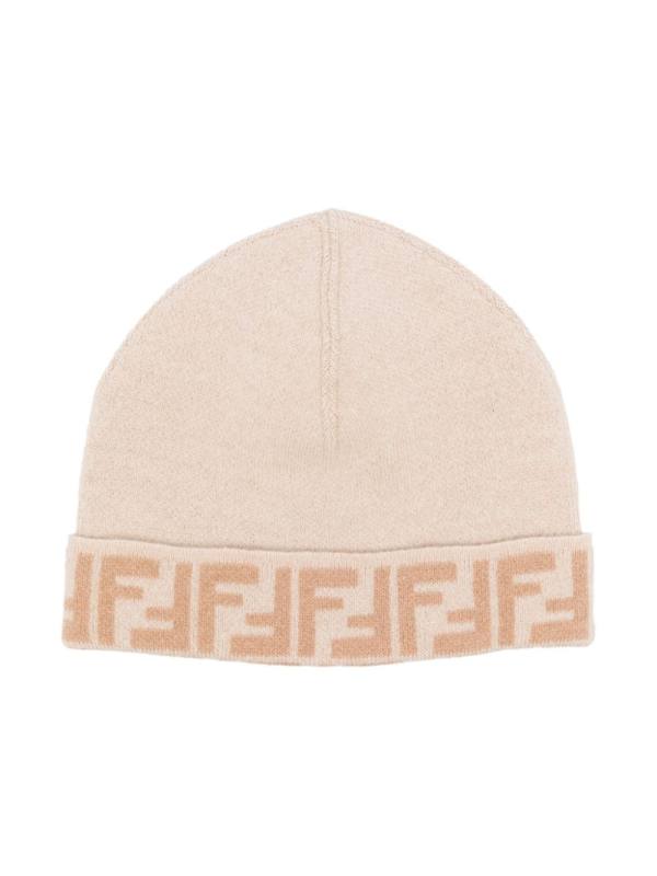 FF-intarsia beanie
