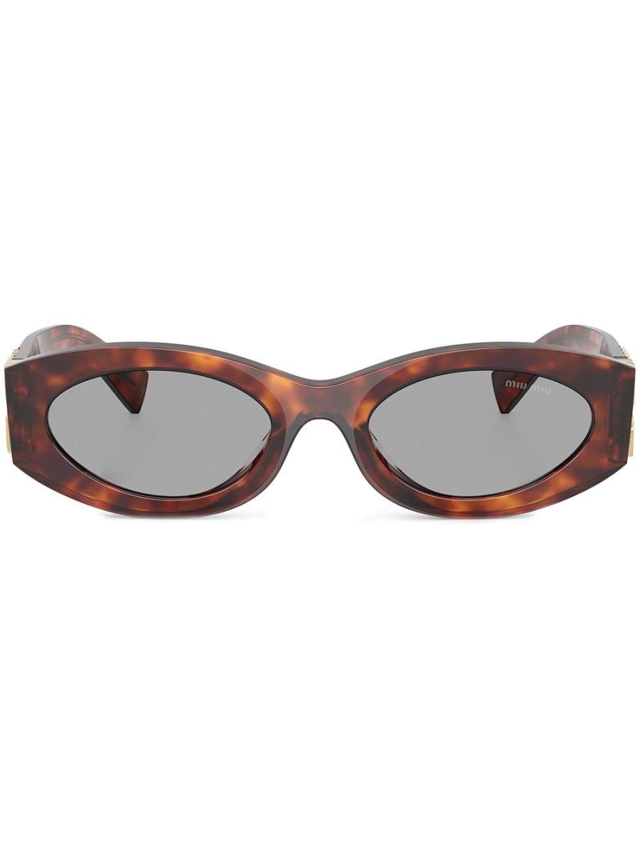 logo-lettering sunglasses