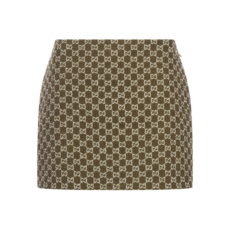 Gucci Monogram Mini Skirt