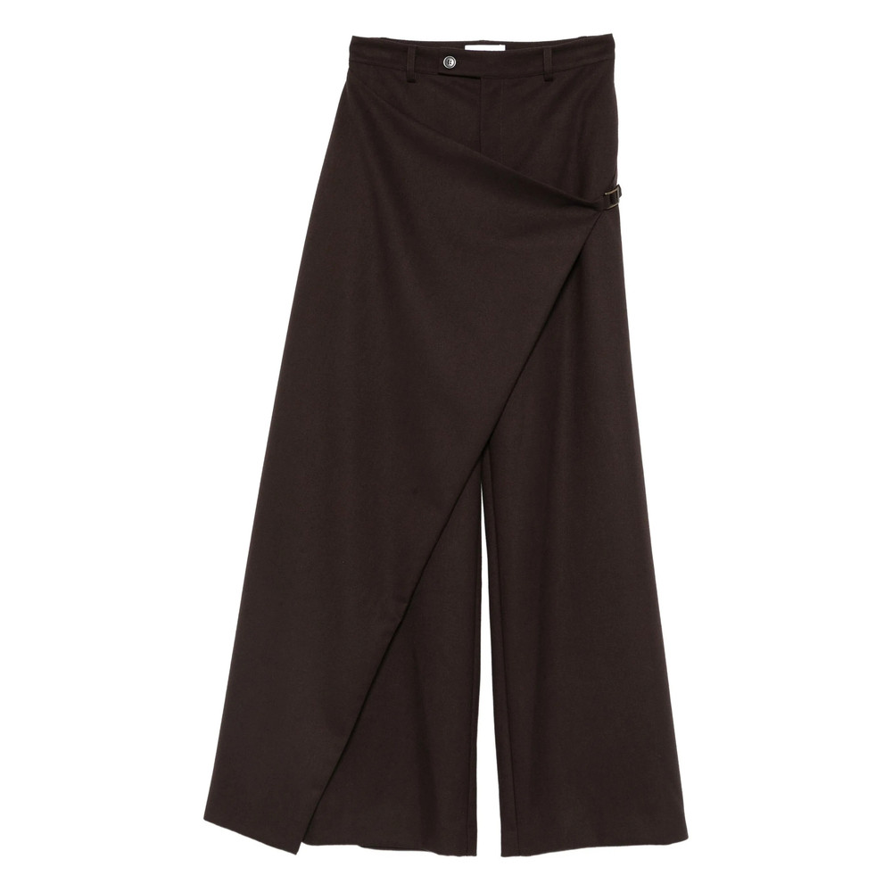 The Nina Studio Wrap-design Trousers