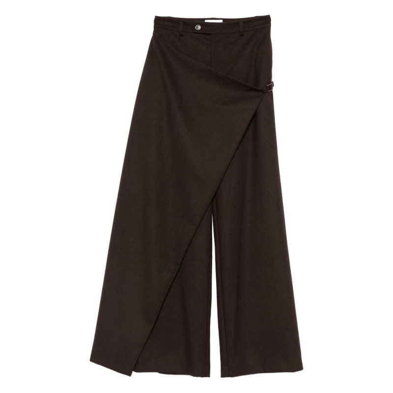 The Nina Studio Wrap-design Trousers