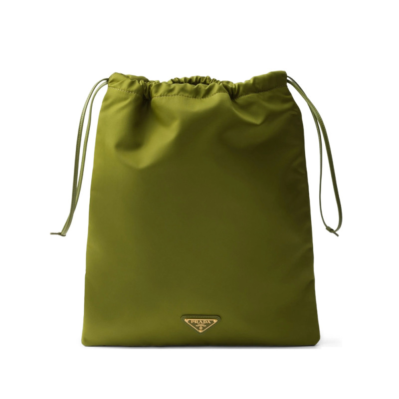 Prada Drawstring Clutch Bag