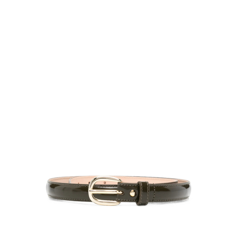 A. p.c. Patent-finish Belt