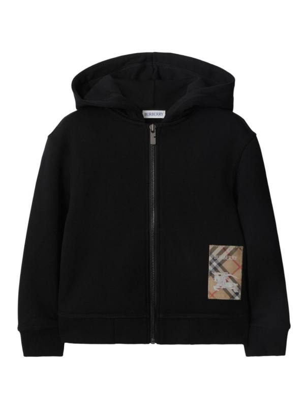 logo-appliqué hoodie