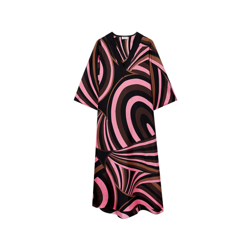 Pucci Iride-print Silk Kaftan