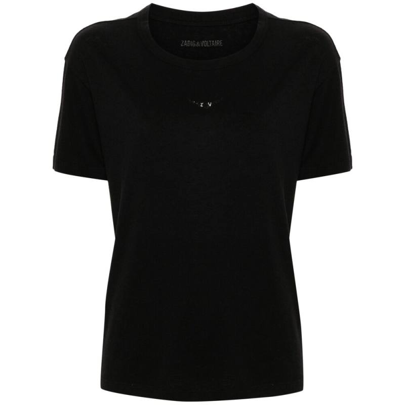 Zadig & Voltaire Marta Wings-appliqué T-shirt