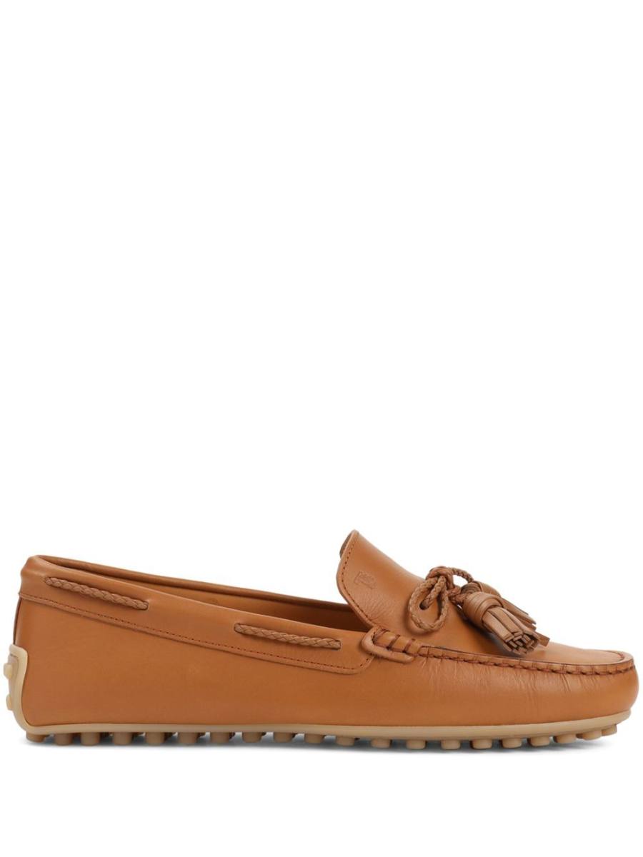 leather loafers