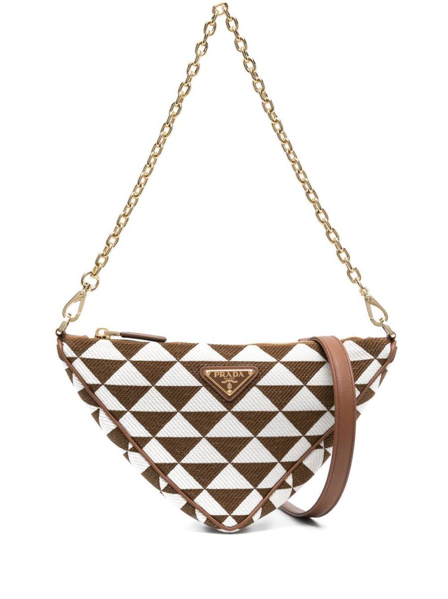 Symbole logo-plaque mini bag