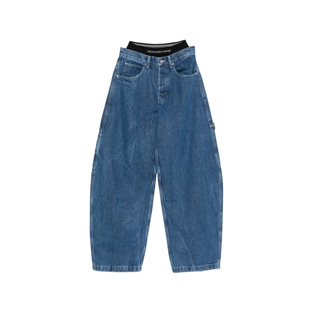 Alexander Wang Logo-detail Jeans