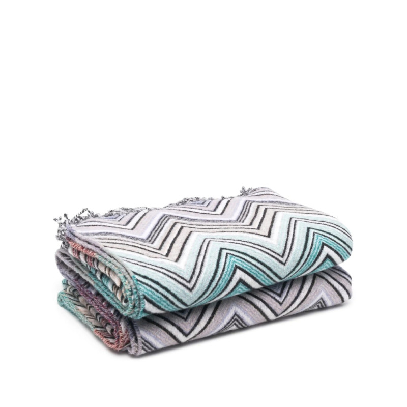 Missoni Home Zigzag Fringed Cashmere-wool Throw