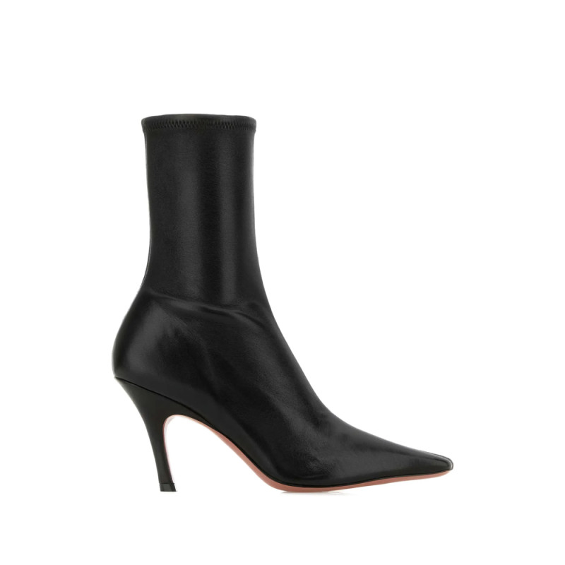 Amina Muaddi Jamie Nappa-leather Ankle Boots