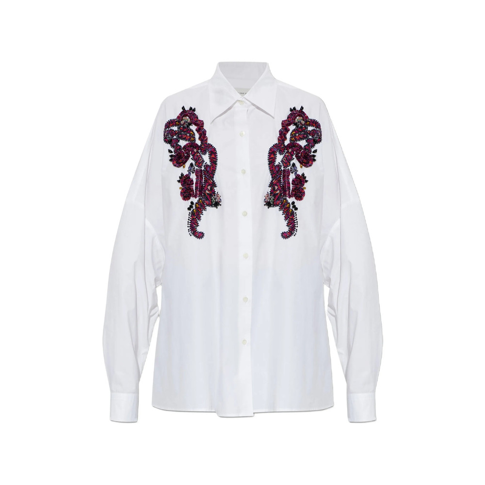 Dries Van Noten Casia Appliqué-detail Shirt