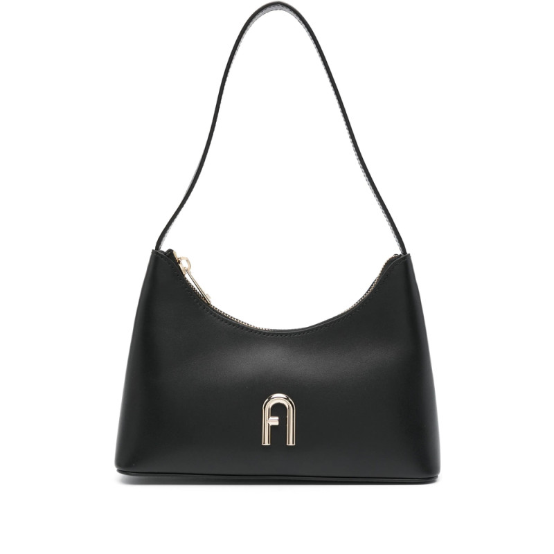 Furla Diamond Mini Leather Shoulder Bag