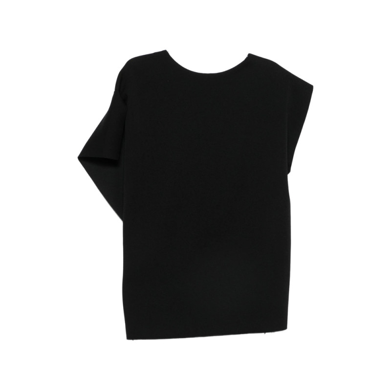 Cfcl AC Milan Draped Asymmetric-sleeve Top