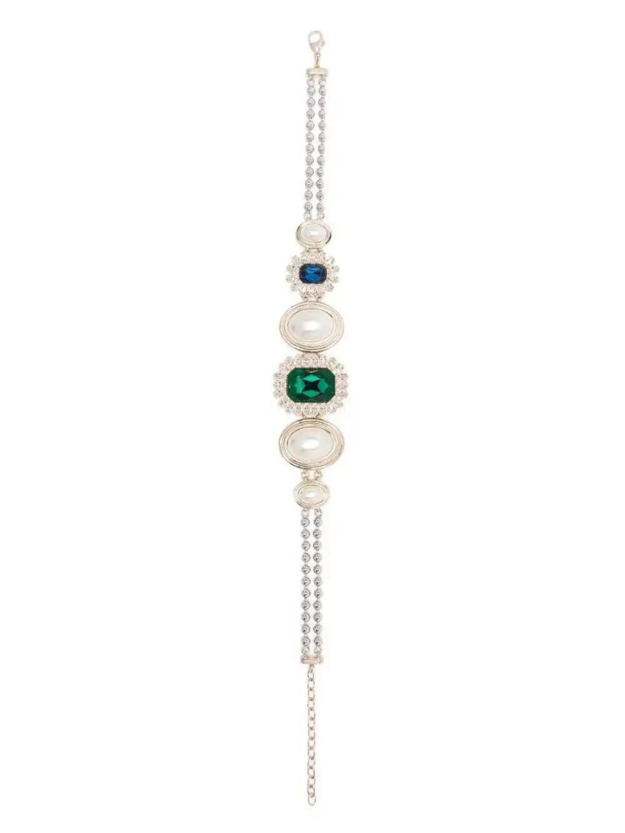 crystal-embellished necklace