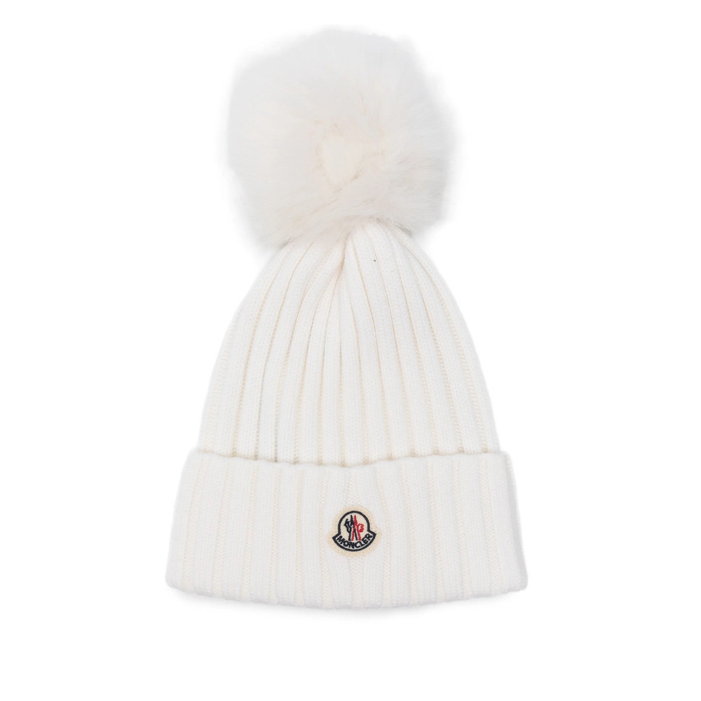 Moncler Ribbed Pom-pom Beanie