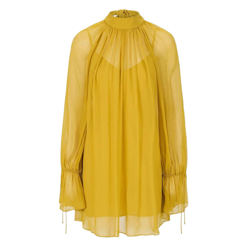 Staud Roux Rear Tie Fastening Dress