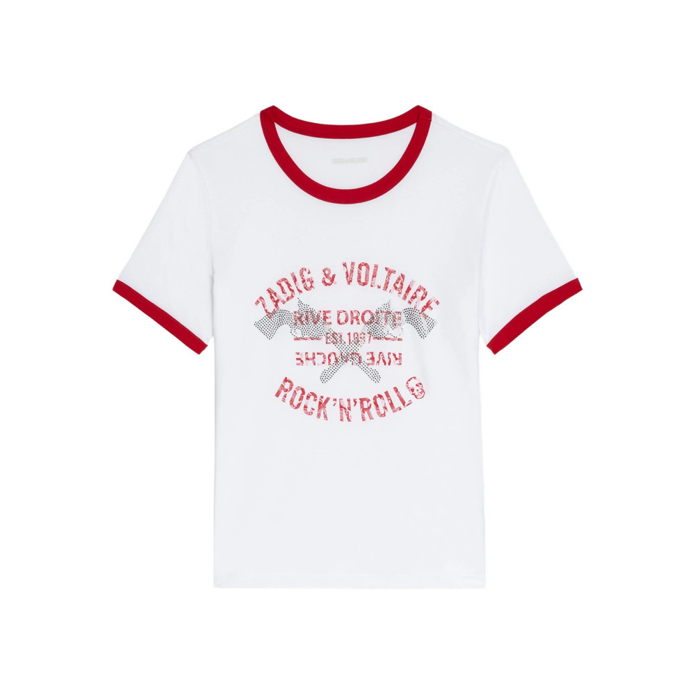 Zadig & Voltaire Rhinestone-embellished T-shirt