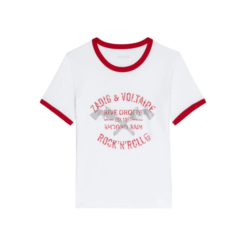 Zadig & Voltaire Rhinestone-embellished T-shirt