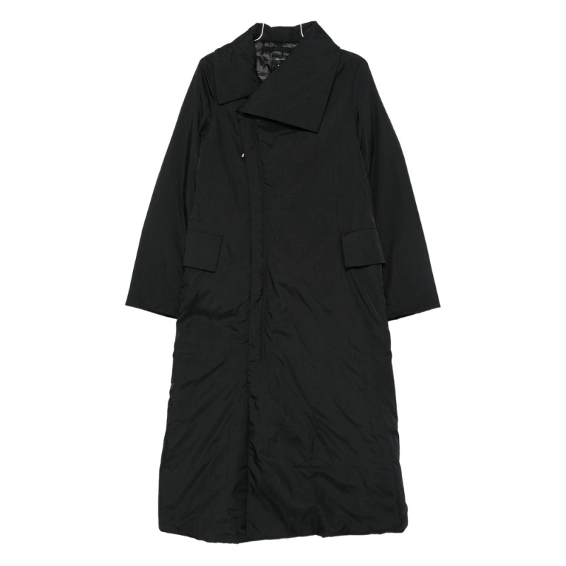 Y-3 Asymmetric-collar Raincoat