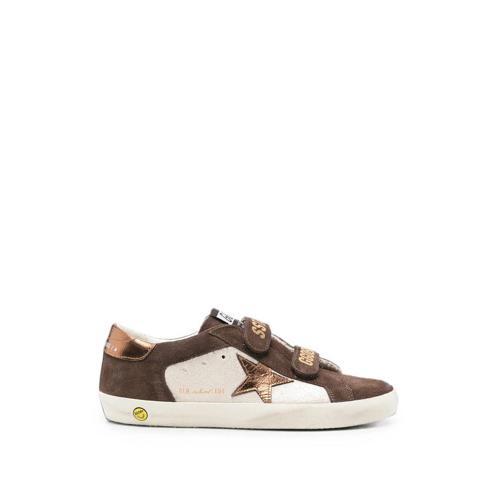 Golden Goose Old School Touch-strap Sneakers