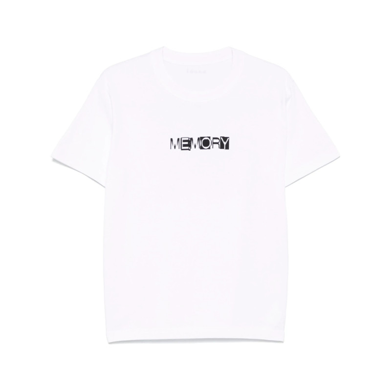 Sacai Slogan-print T-shirt