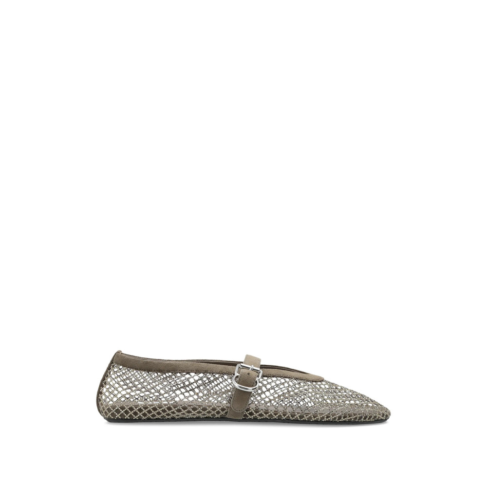 Alaïa Buckle Strap Ballet Flats