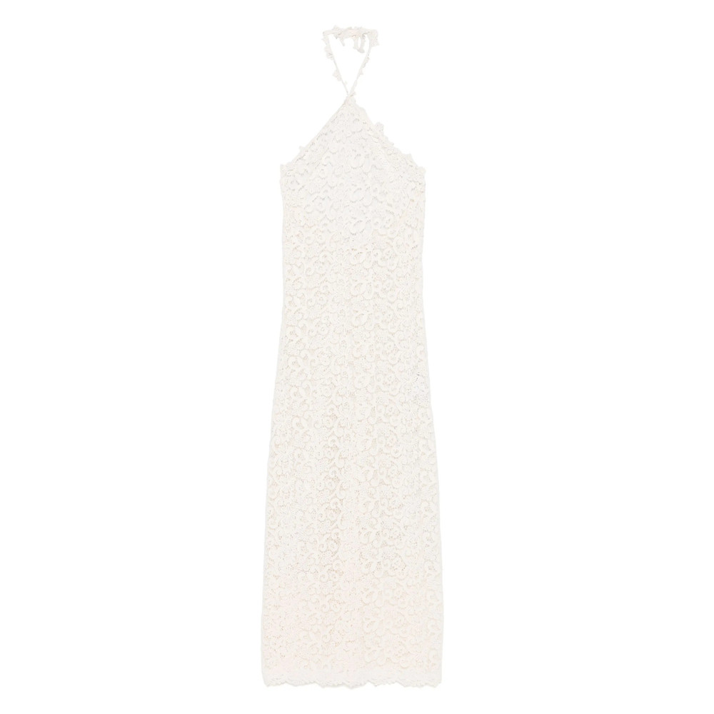 Ermanno Scervino Lace Maxi Dress