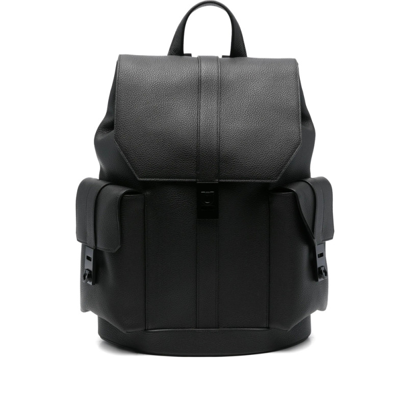 Ferragamo Drawstring-fastening Leather Backpack