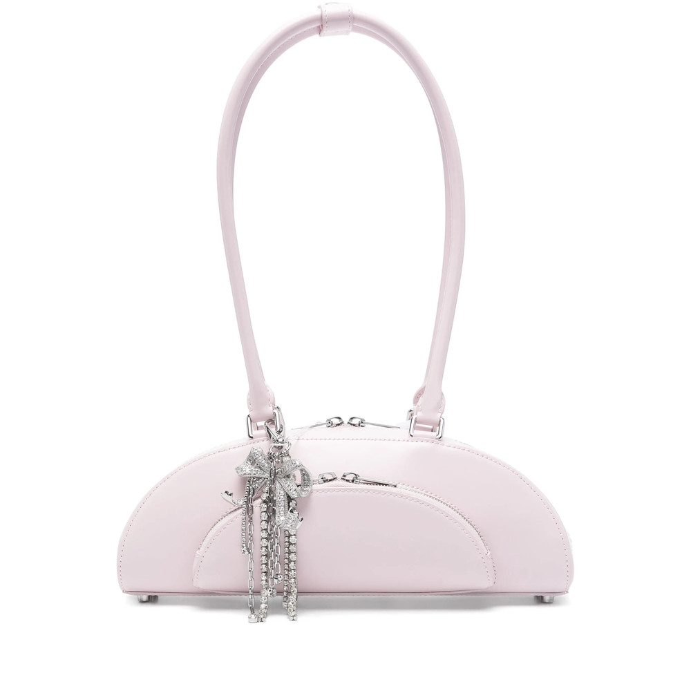 Self Portrait Curved Charm Shoulder Bag