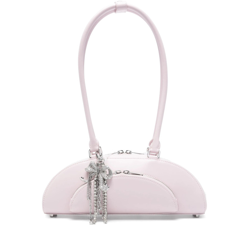 Self Portrait Curved Charm Shoulder Bag