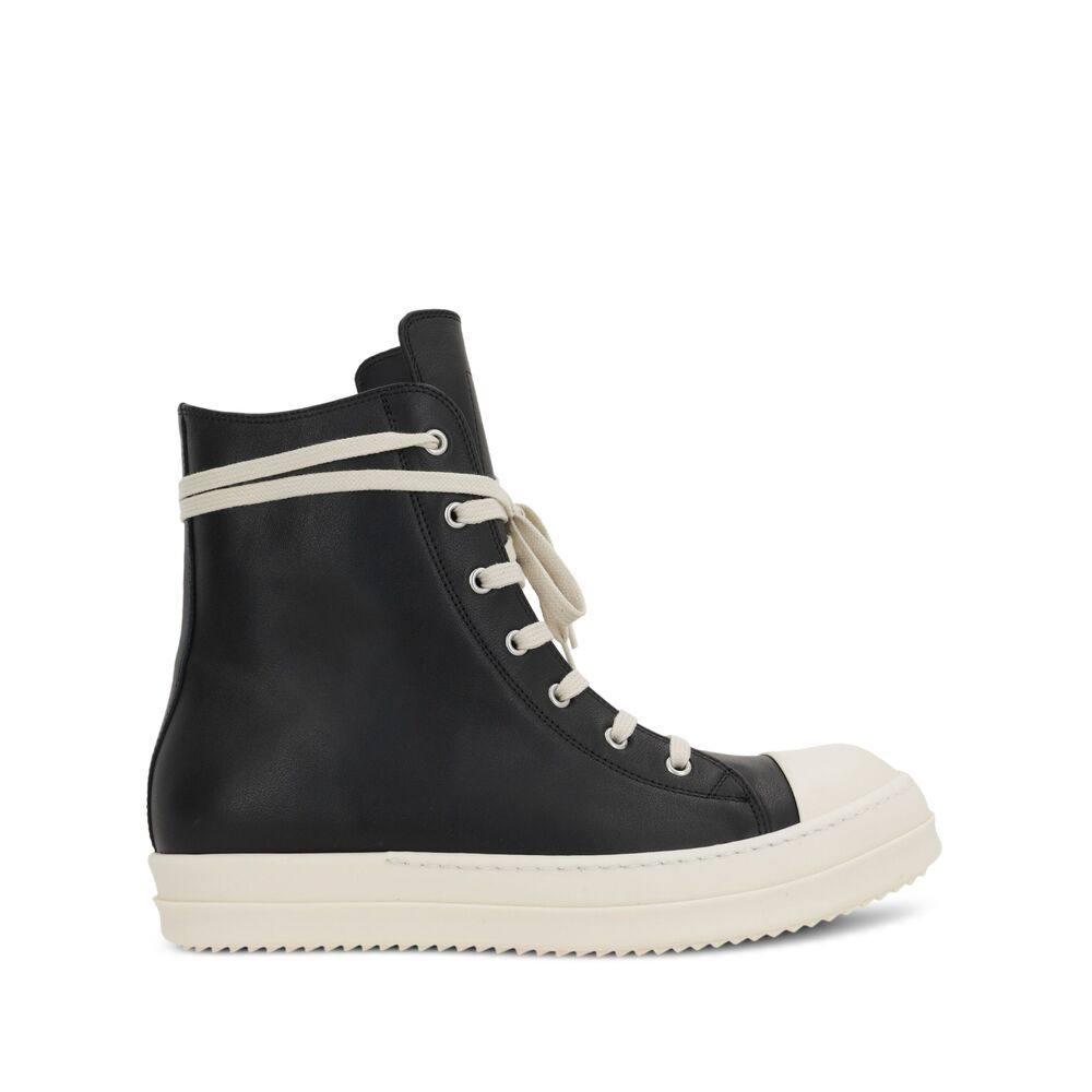 Rick Owens Leather Sneakers