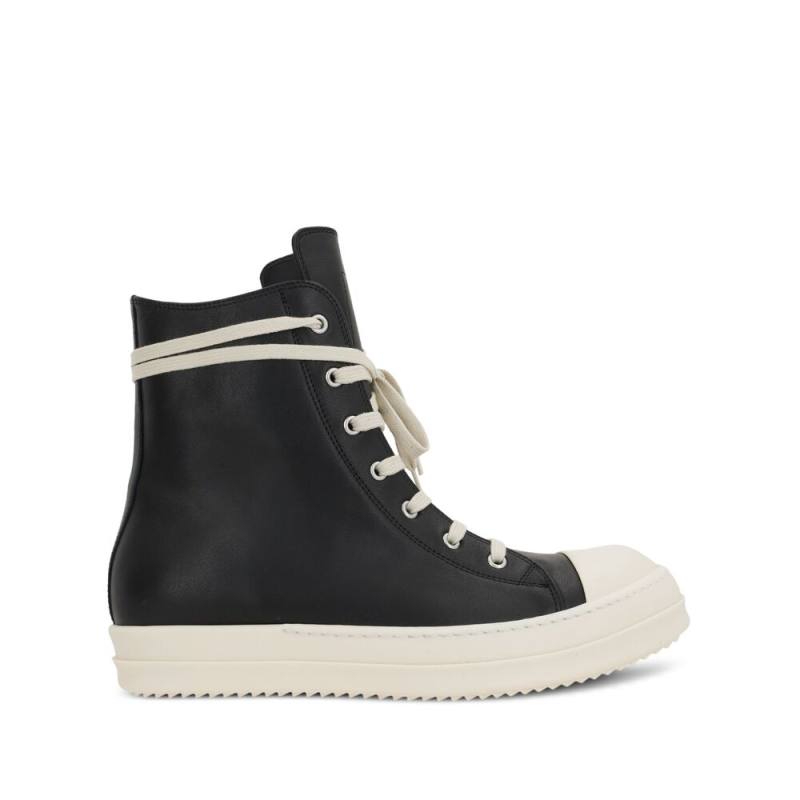 Rick Owens Leather Sneakers