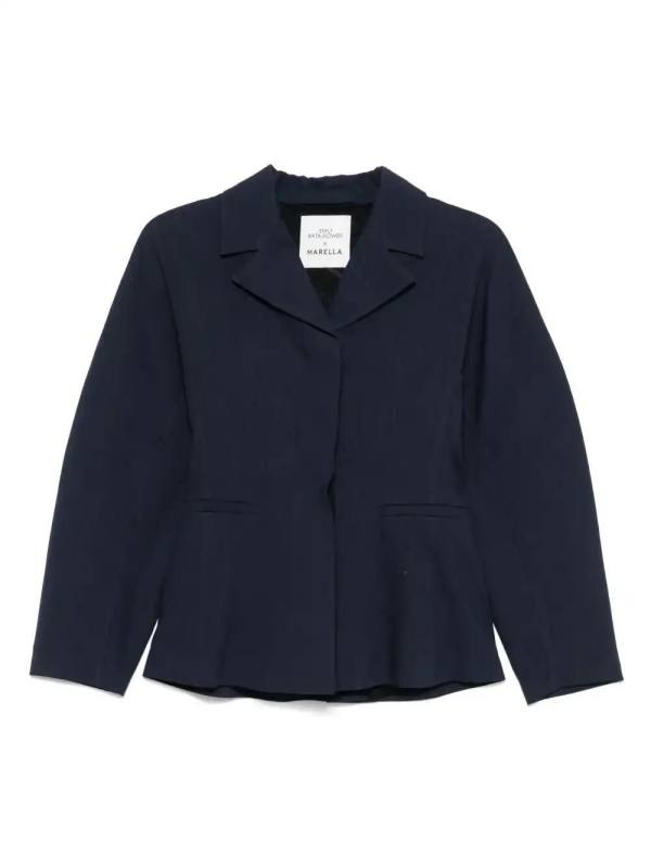 x Emily Ratajkowski Rpunded blazer