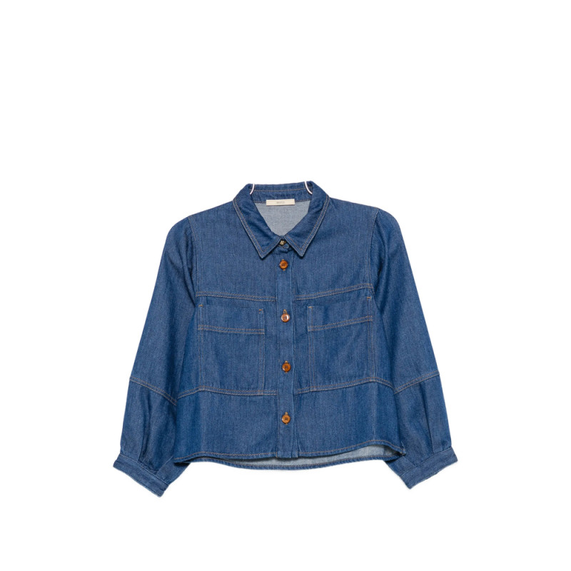 Sessun Contrast-stitched Jacket