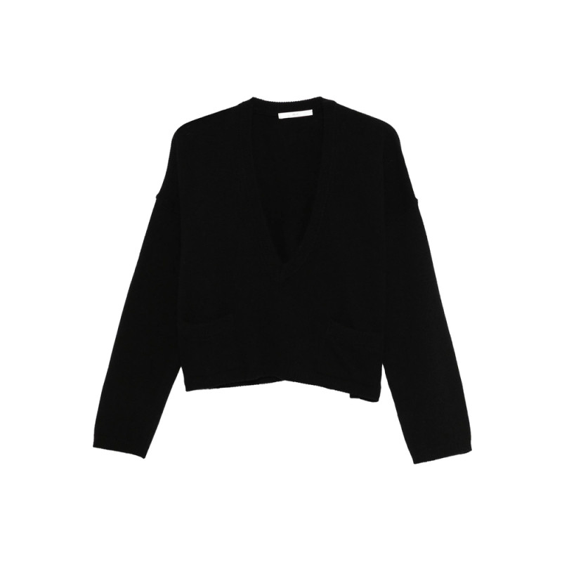 3311 Pocketed V-neck Sweater