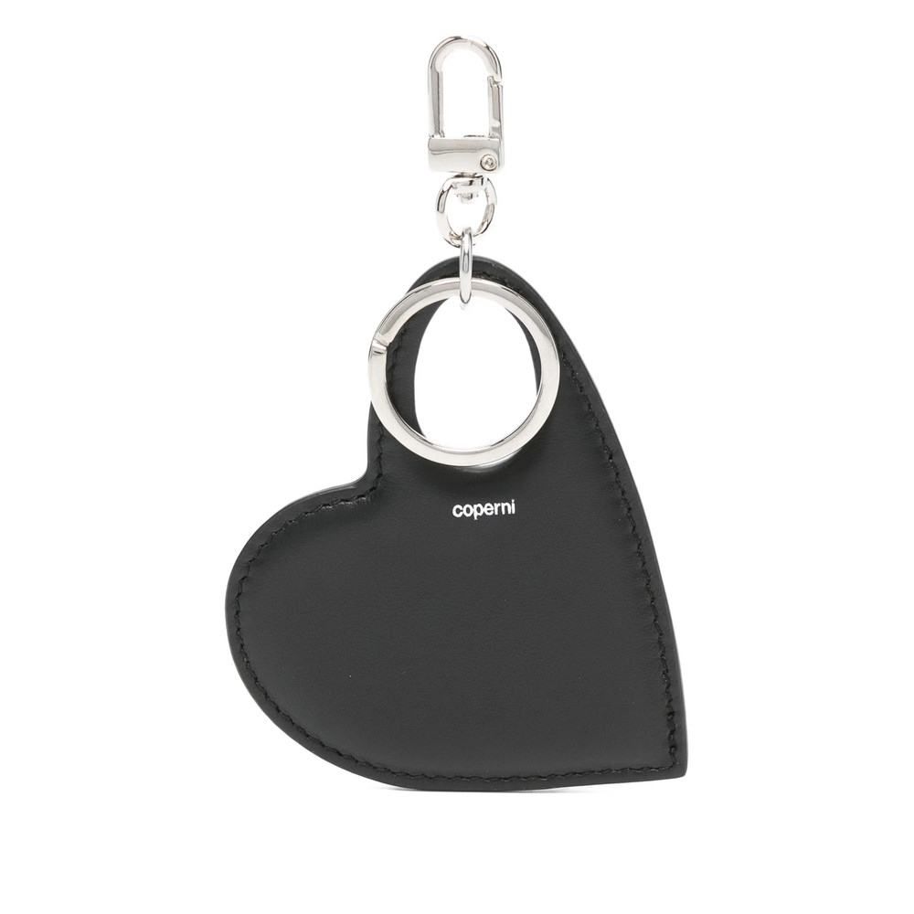 Coperni Heart-shaped Leather Keyring