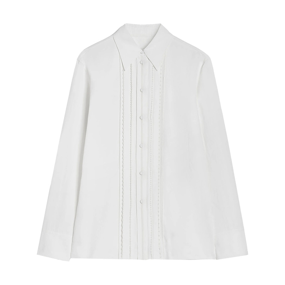 Jil Sander Pleated Long Sleeves Shirt