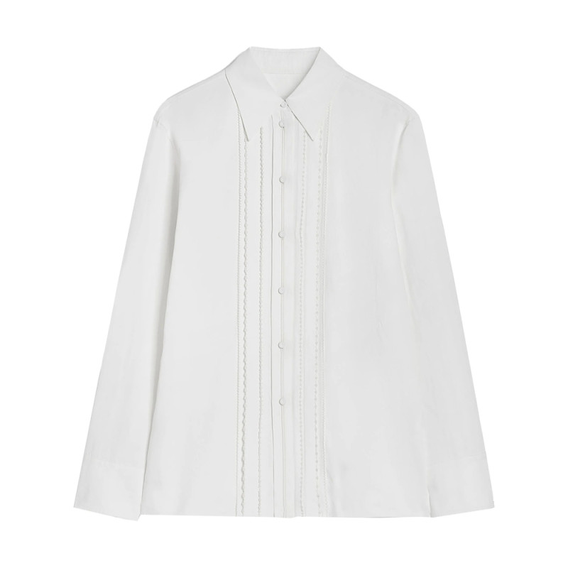 Jil Sander Pleated Long Sleeves Shirt