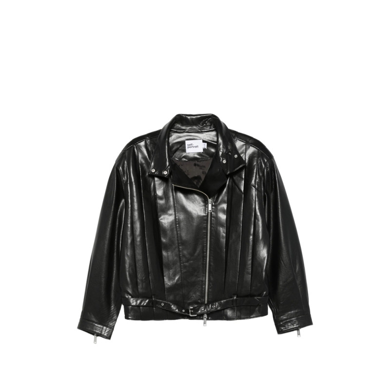 Self-portrait Buckle Waist Jacket