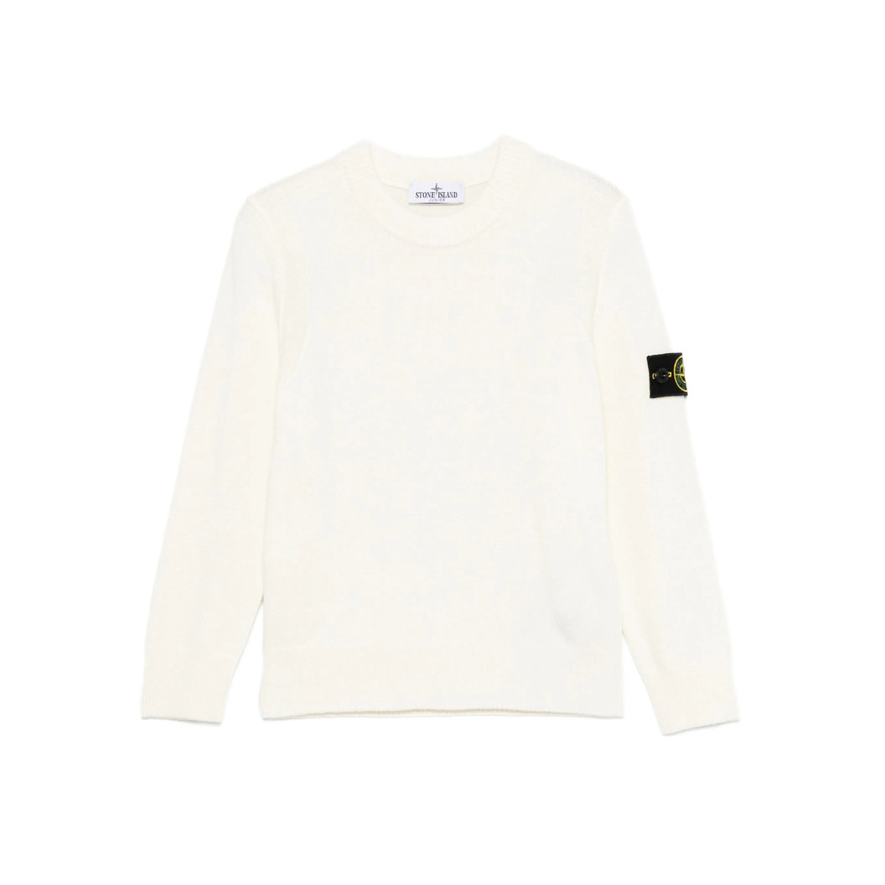 Stone Island Logo-patch Crew-neck Jumper
