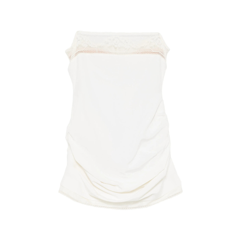 Magda Butrym Lace-trim Mini Dress