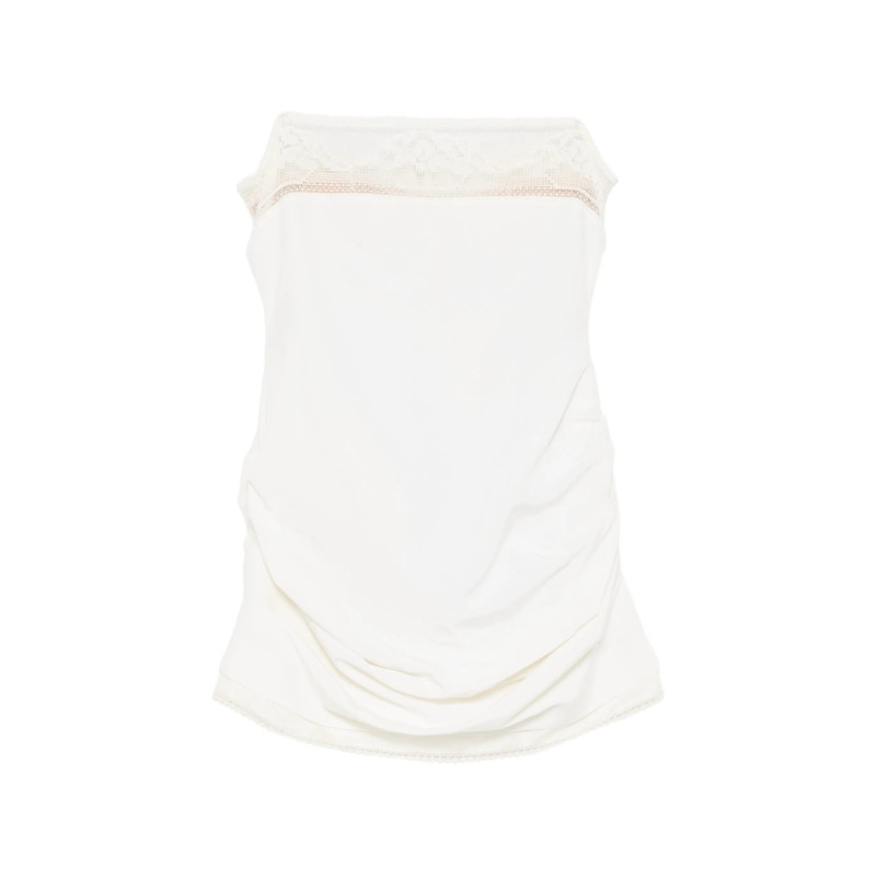 Magda Butrym Lace-trim Mini Dress