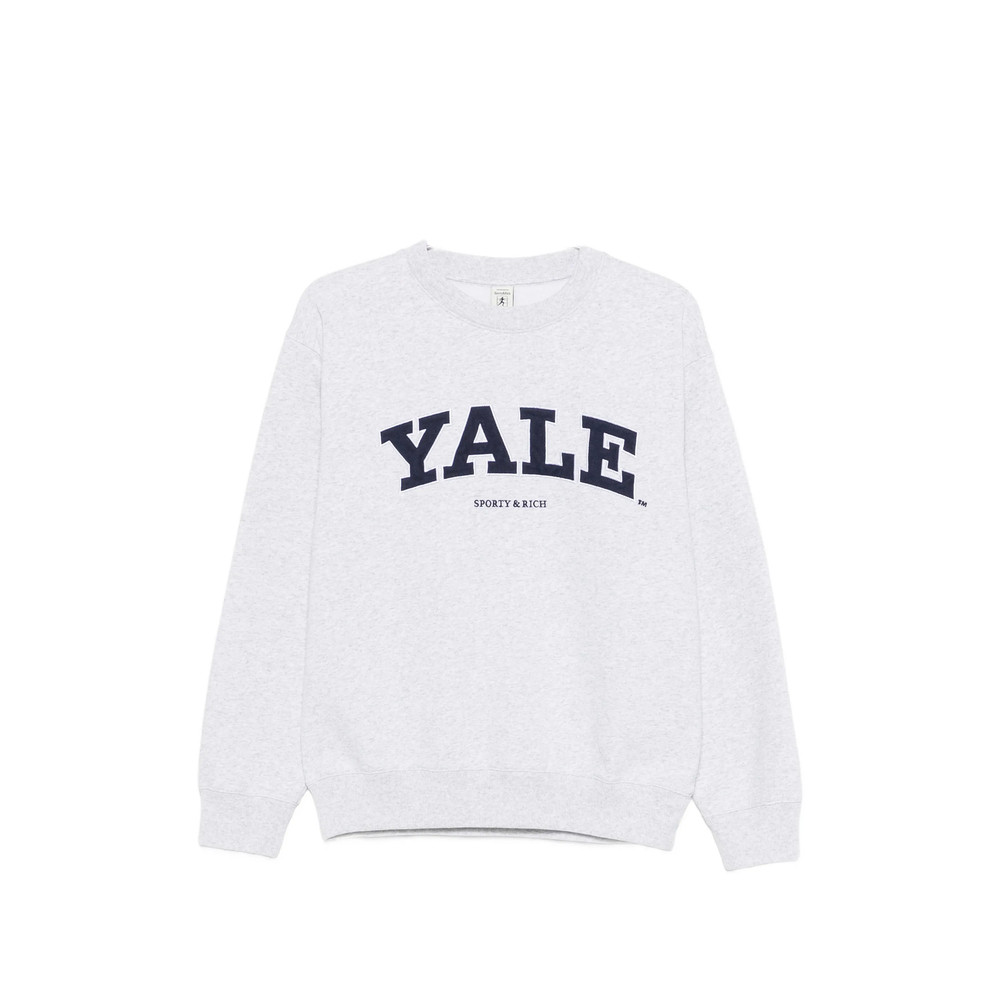 Sporty & Rich Letter Crewneck Sweatshirt