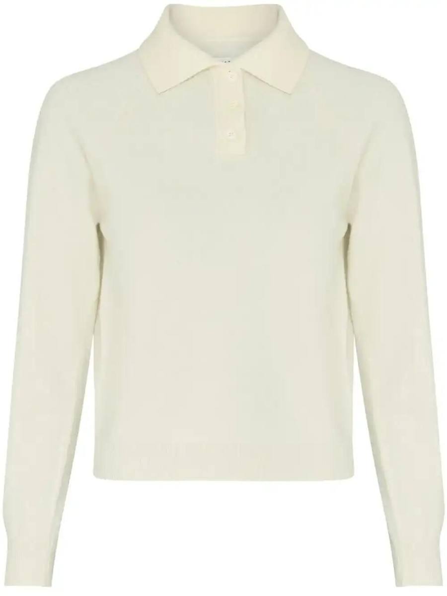 wool polo top
